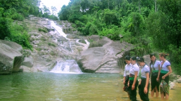 Thác Ma Hao - Điểm đến hấp dẫn của loại hình du lịch cộng đồng